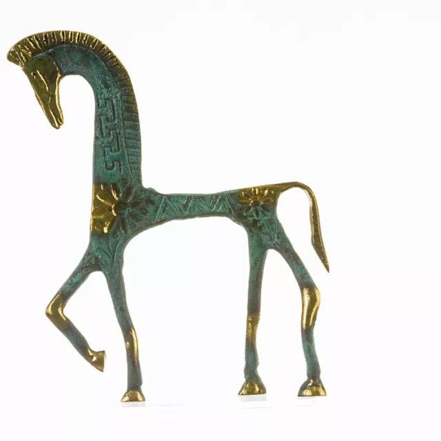 Beautiful Ancient Indo-Scythian Bronze Horse Statuette Handmade