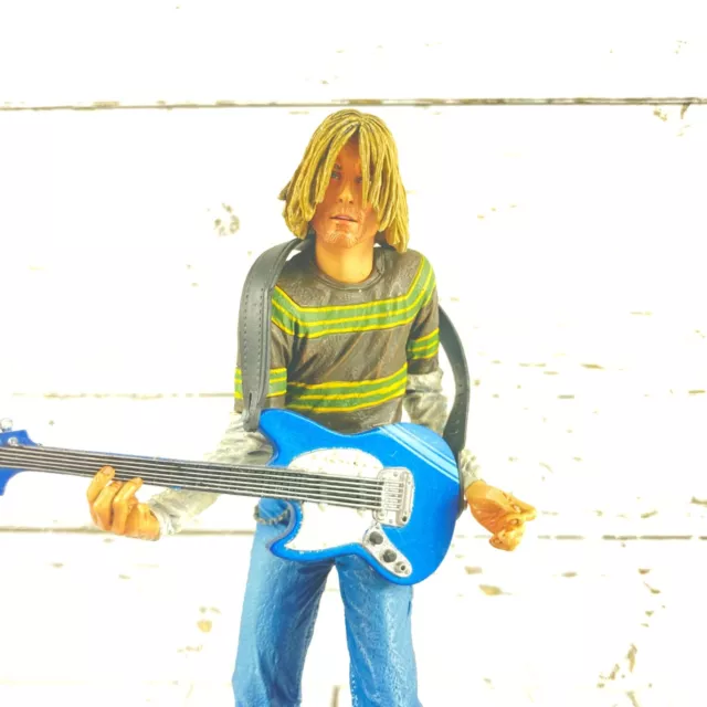 NECA Nirvana KURT COBAIN Action FIGURE Smells Like Teen Spirit VIDEO 2006 Loose