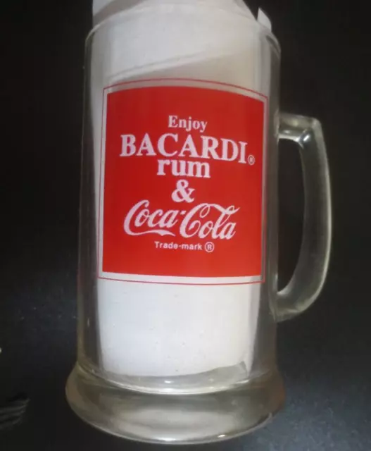 Two Vintage Bacardi Rum & Coke Glass Pitchers – Lady Slippers