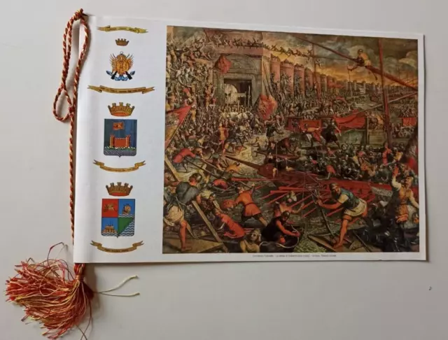 B357 Calendario 5° Corpo D'armata 1989 Con Cordoncino