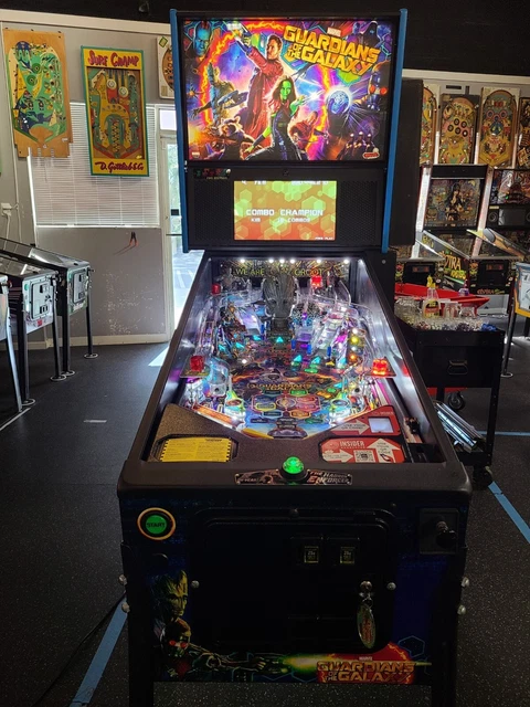 Guardians Of The Galaxy Pro Pinball Machine Stern Dlr Sept Run Brand  New
