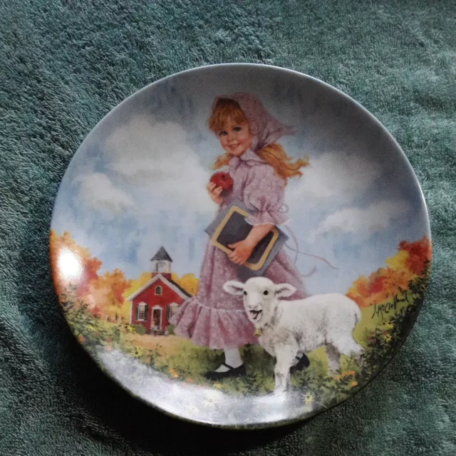 Reco Mother Goose - 1985 "Mary Had a Little Lamb" Plate Bradex 84-R60-2.7