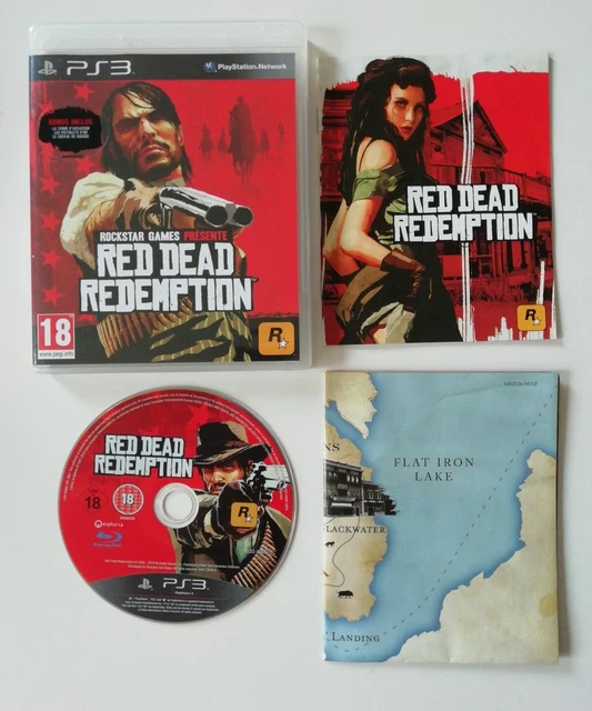 Red Dead Redemption PS3 Complet Avec Carte FR TBE