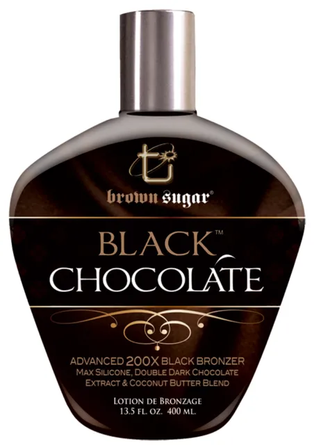 Lotion bronzante chocolat noir sucre marron, 13,5 oz. NEUF !