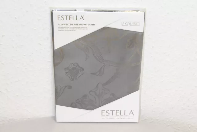 Estella Exquisit Schweizer Premium-Satin Kissenbezug 810 Neu Rechnung MwSt