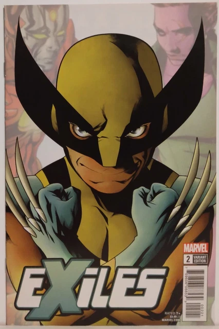 💥 EXILES #2 MIKE MCKONE CHARACTER VARIANT 1st TESSA THOMPSON VALKYRIE THOR 2018