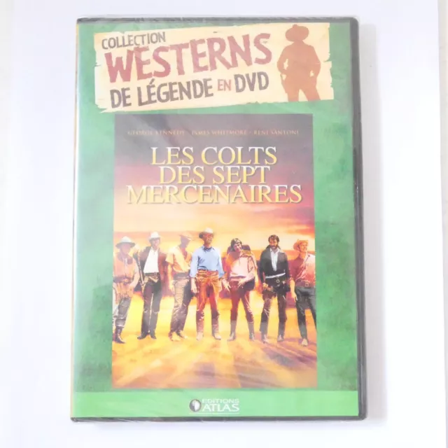 Les Colts Des Sept Mercenaires Wester Cowboy Dvd Pal Vf Zone 2 Neuf Sous Blister