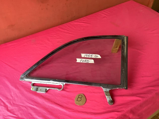 1955, 1956, Ford Passenger Side Quarter Window. Part # BN 7629944.
