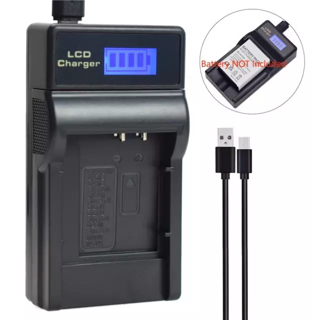LCD LI-50B Battery Charger For Olympus STough 8000 (mju Touch 8000) TOUGH-6020