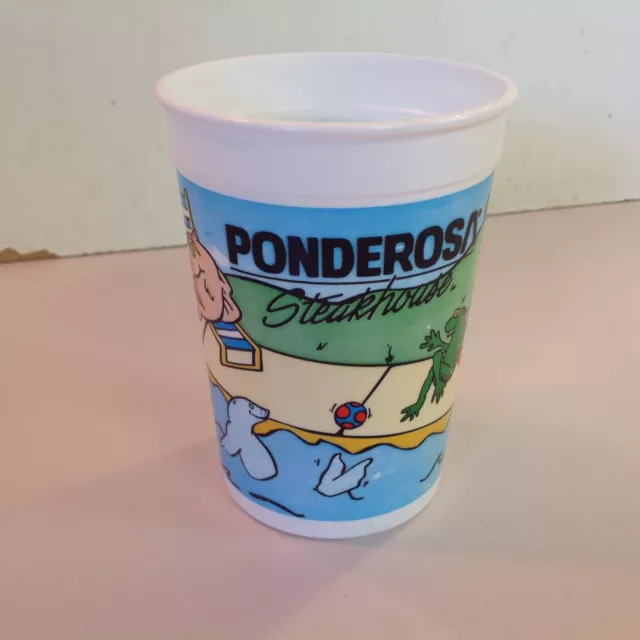 Vtg 1990s Promotional Advertising Kids Plastic Cups Lot of 13 Shoneys  Ponderosa