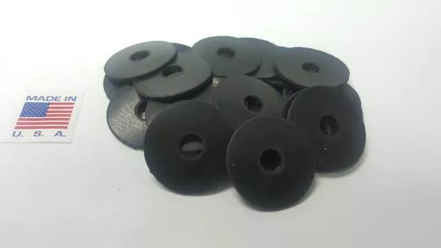 Neoprene Rubber Washer 1/16 Thk X 1"Od X 1/2 " Id 25 Pc Pack Free Shipping