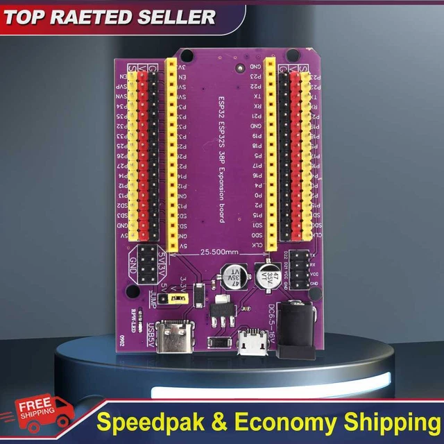 ESP32 MODULE USB 38Pin TYPEC/MICRO NodeMCU32S Lua GPIO Expansion