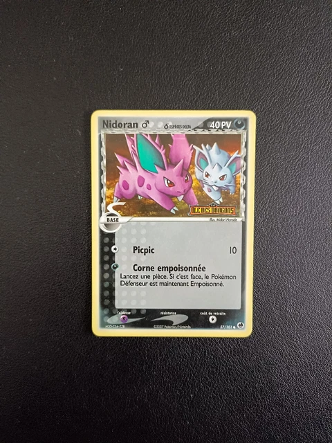 Carte Pokémon COMMUNE Nidoran 57/101 Reverse EX Ile des Dragons FR