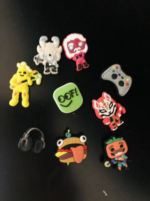 Lot Of Fortnite And Gaming Jibbits For Crocs (NWOT)