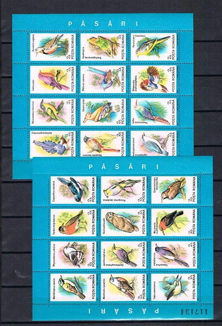 Rumanien 1991 Satz 4678/4701 KLB Vogel schon Postfrisch