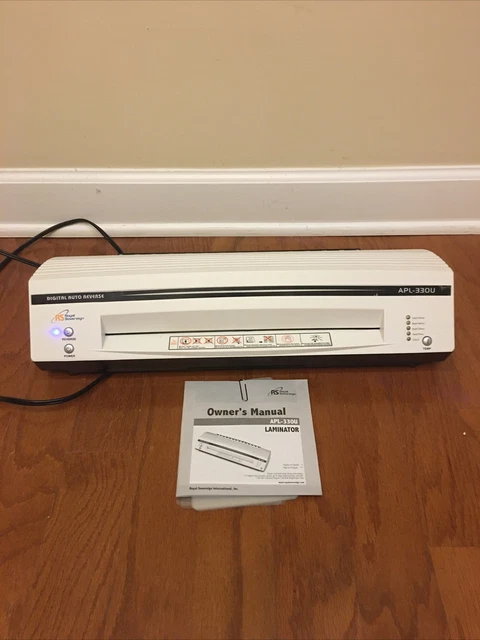 Progessional Sovereign International APL-330U Laminating Machine Desktop