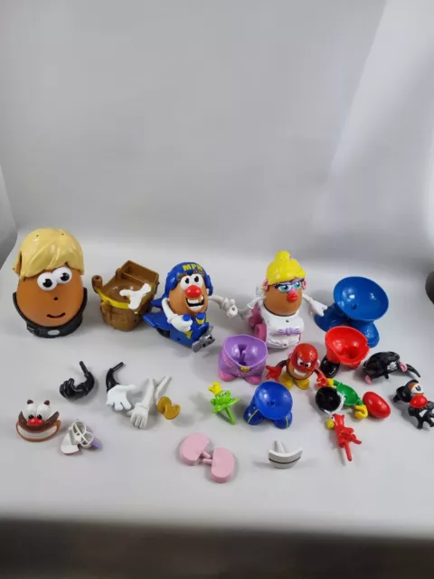 bundle of mr. potato head toys