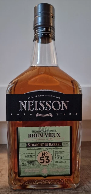 Neisson Chai Vevert Rhum Rum