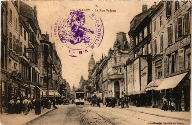 CPA NANCY - La Rue St-JEAN (386127)