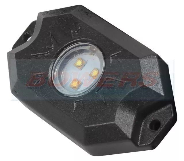 Heavy Duty Compact Led Work Reverse Flood Rock Light Lamp Flat Or Curved Surface