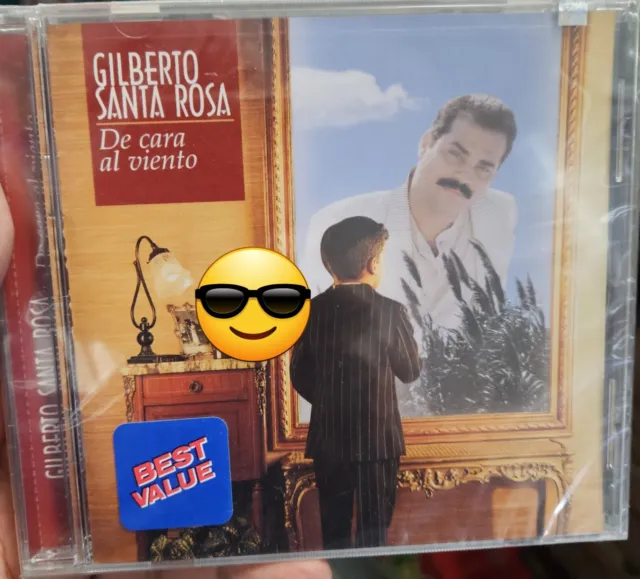 Gilberto Santa Rosa De Cara Al Viento Sony Music Salsa Cd Sellado