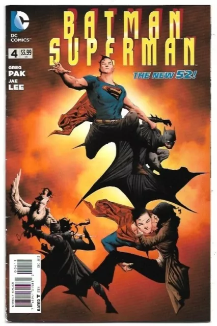 Batman / Superman #4 The New 52! FN (2013) DC Comics