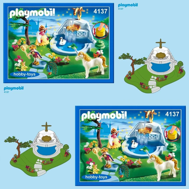 Playmobil princesses dragon de la fontaine dorée 4137 4008 Playmobil princesses dragon de la fontaine dorée 4137 4008