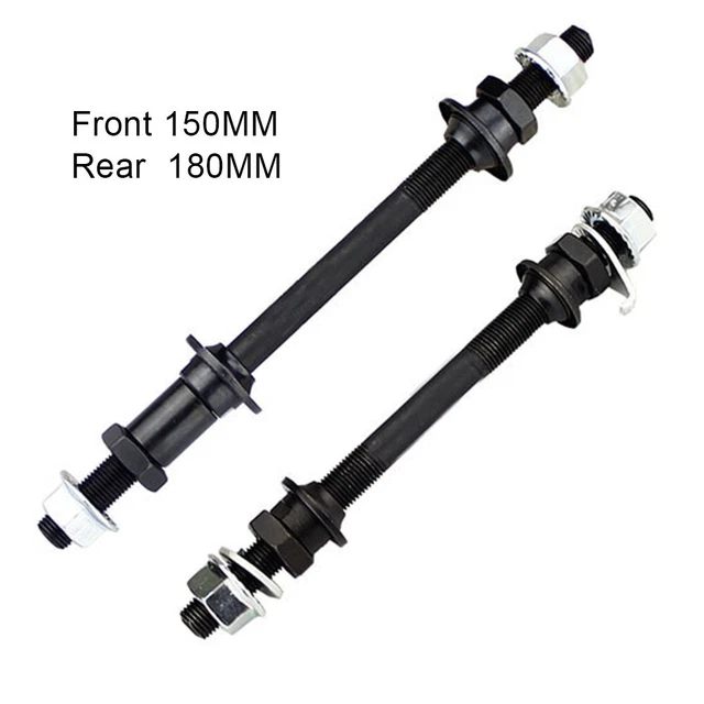 Montagne Moyeu Essieu Arrière Shaft Axe Roue Vélo Bicyclette Duable Nouveau