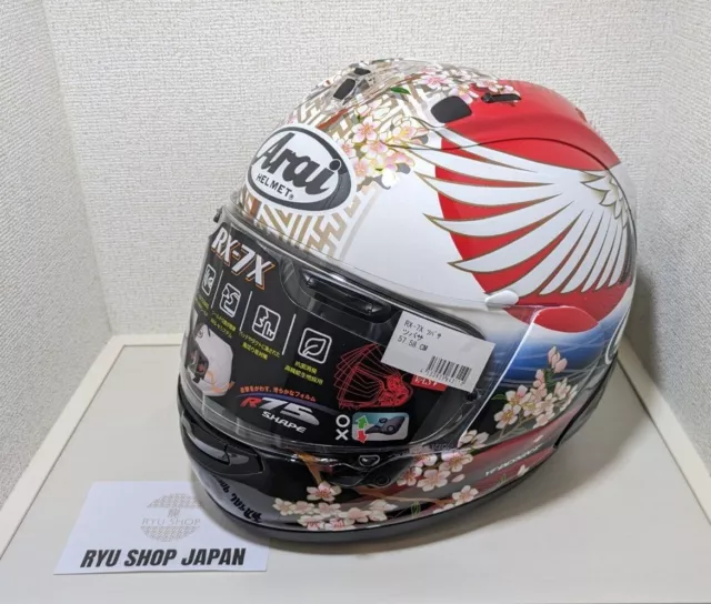 Arai Rx-7X Tsubasa Full Face Helmet(Asian Fit)