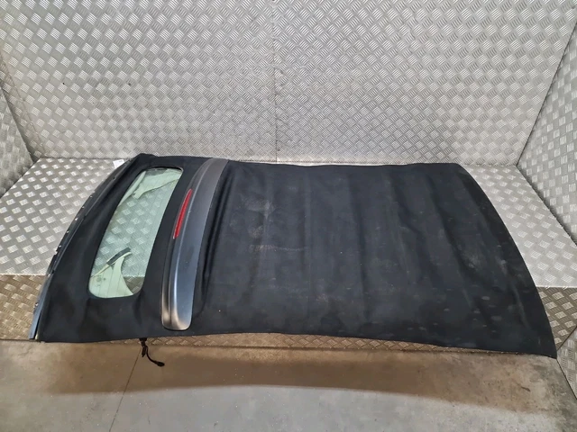 Kit Réparation Guides Et Curseurs Pour Capote Fiat 500 Cabriolet - 10 Pièces Plastique Noir, Neuf
