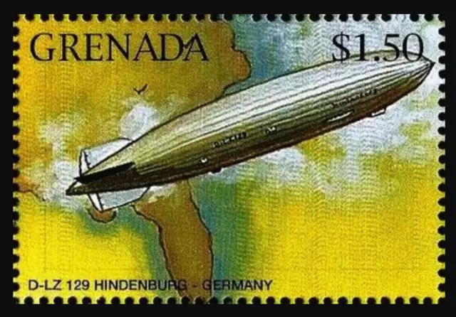Grenada #SG3211 MNH 1996 D-LZ 129 Hindenburg Germany [2576e Mi3294]