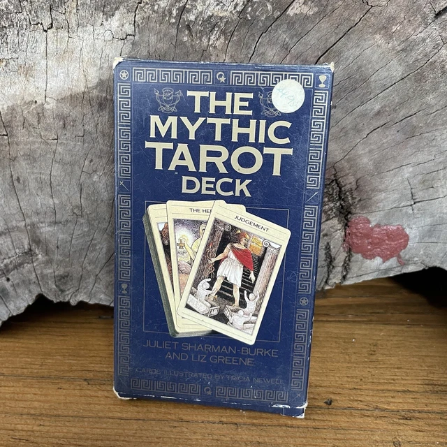 The Mythic Tarot - As New Condition  - 1990 Black Edition