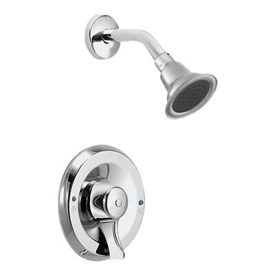 Moen T8375EP15 Chrome Commercial Posi-Temp Shower Trim Only, 1.5 GPM