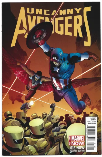 Uncanny Avengers #18 1:20 Lee Weeks Variant Marvel 2012 VF/NM