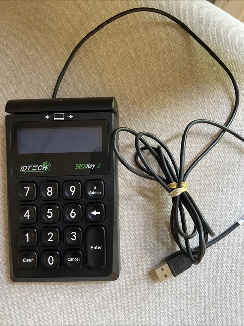 IDTECH SREDKey 2 With MSR USB KB Enhanced Format Key Pad