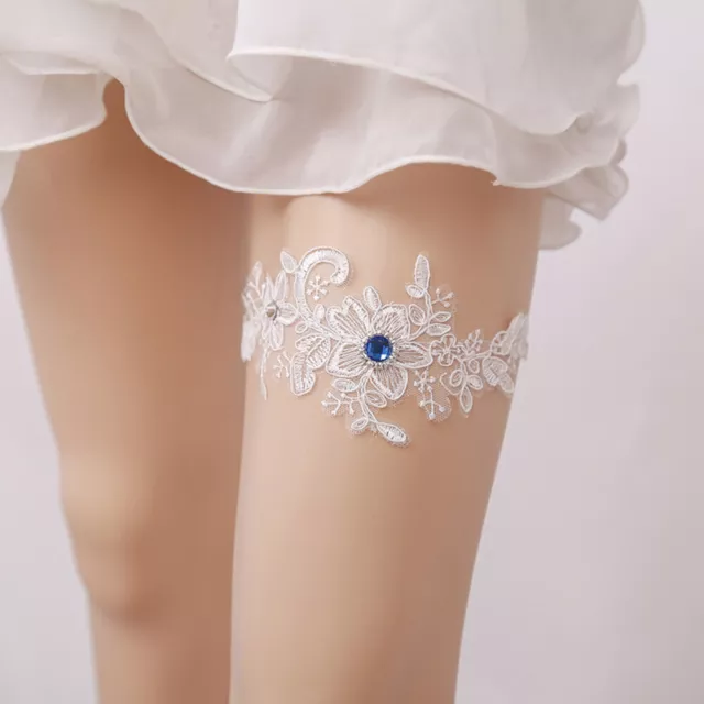 Bride Garter Lace Flower Garter Wedding Garters Brides Lace Garter Belt Wedding