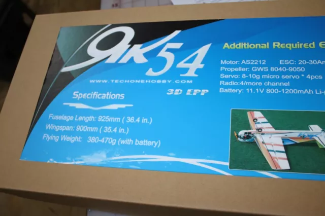 TECH ONE YAK 54 Foam ARF with electronics 165.00 PicClick