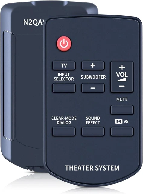 Replacement Remote Control For Panasonic Sound Bar SC-HTB18 – Wireless, Compact, Easy To Use