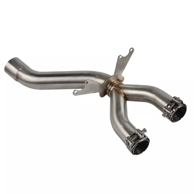 Decat Exhaust Muffler Mid Link Down Pipe Eliminator Für BMW S1000RR 2012-2014