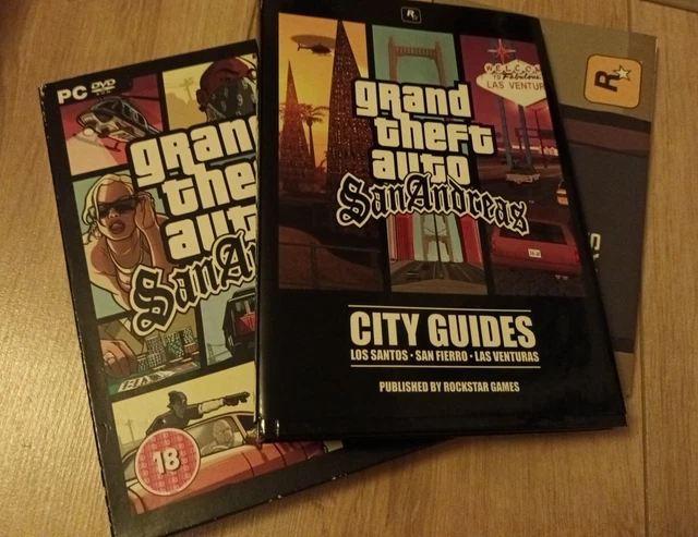 GRAND THEFT AUTO: San Andreas Limited Edition (PC, 2005) include mappa ...