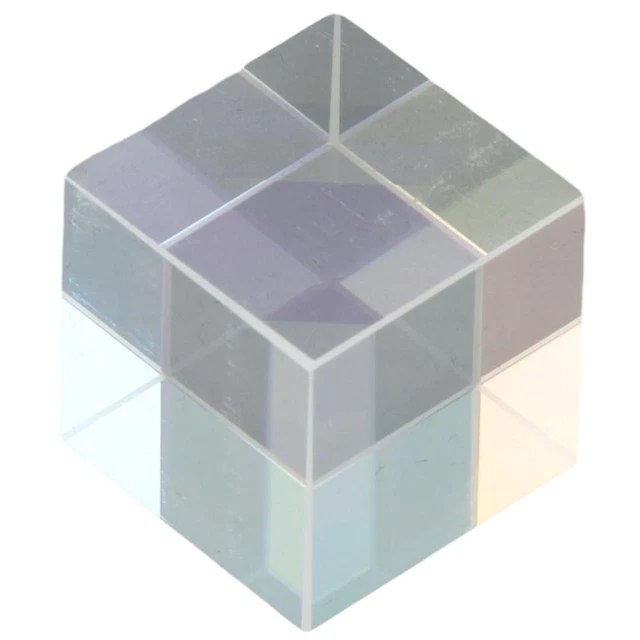 Clear RGB Dispersion Prism Small Light Prism  Physics and Decoration
