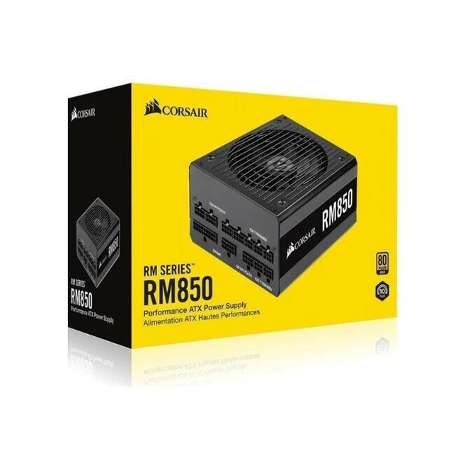 Corsair RM Series RM850 850 Watt 80 PLUS Gold Certified Fully Modular PSU