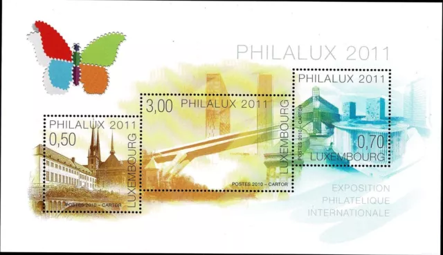 Luxemburg Luxembourg 2011 Block PHILALUX postfrisch MNH**