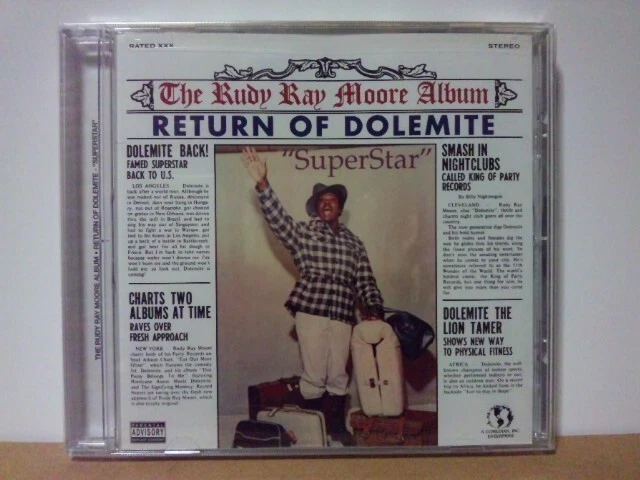 Rudy Ray Moore Return Of Dolemite Superstar Groove Rare