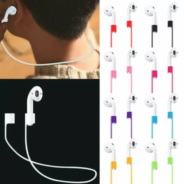 Für Apple Airpods Strap Kopfhörerband Halterung Halteband Silikon Ohrbügel Haken 3