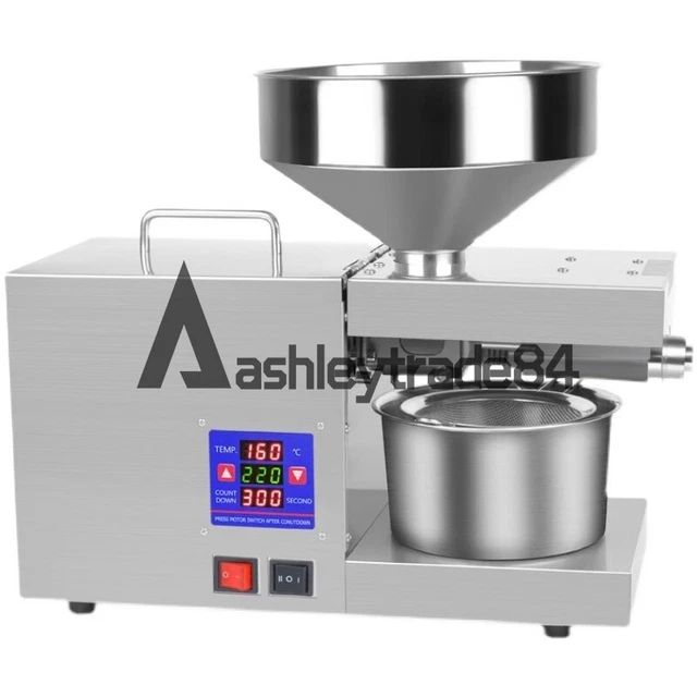 1PCS Corded Electric Oil Press Machine Automatic Extractor Large size NEW