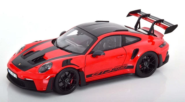 Modèle Réduit Minichamps Porsche 911 GT3 RS Weissach 2019 – Échelle 1:18 – Vert – Édition Limitée 222 Ex.