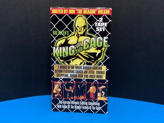 bas-rutten-s-king-of-the-cage-vhs-2000-2-tape-set-mma-fighting-2