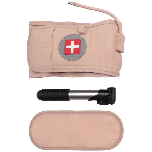 2X(BACK BELT Lumbar Support Back Waist Brace Spinal