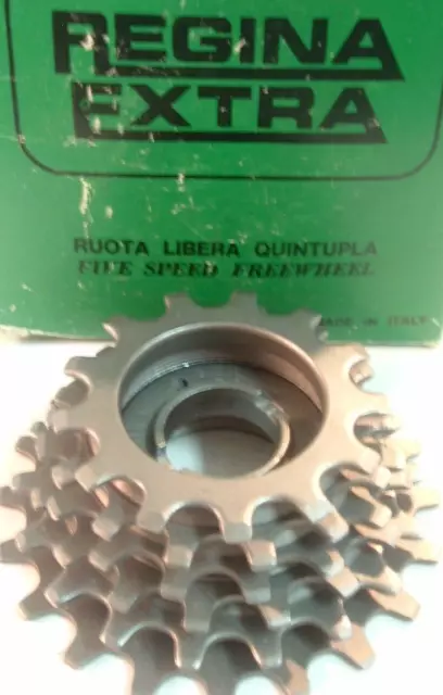 Regina Extra Corsa 6-Spd 13T-20T Road Freewheel NEW/NOS Vintage- Italian -NIB